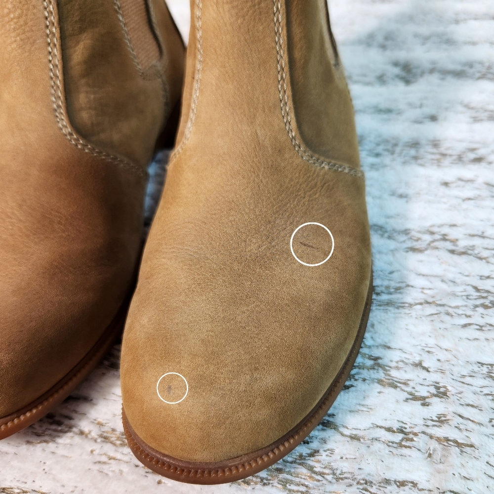 Kodiak Canada "Low Rider Chelsea" Ankle Bootie Tan Suede | Women's Size 6.5 - Picture 5 of 15